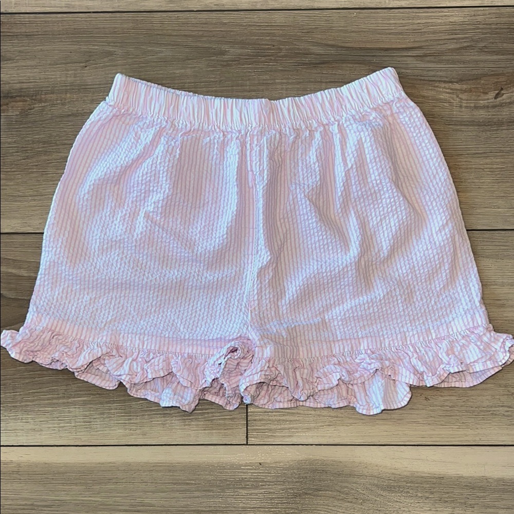 [Little English] Cotton Seersucker Shorts